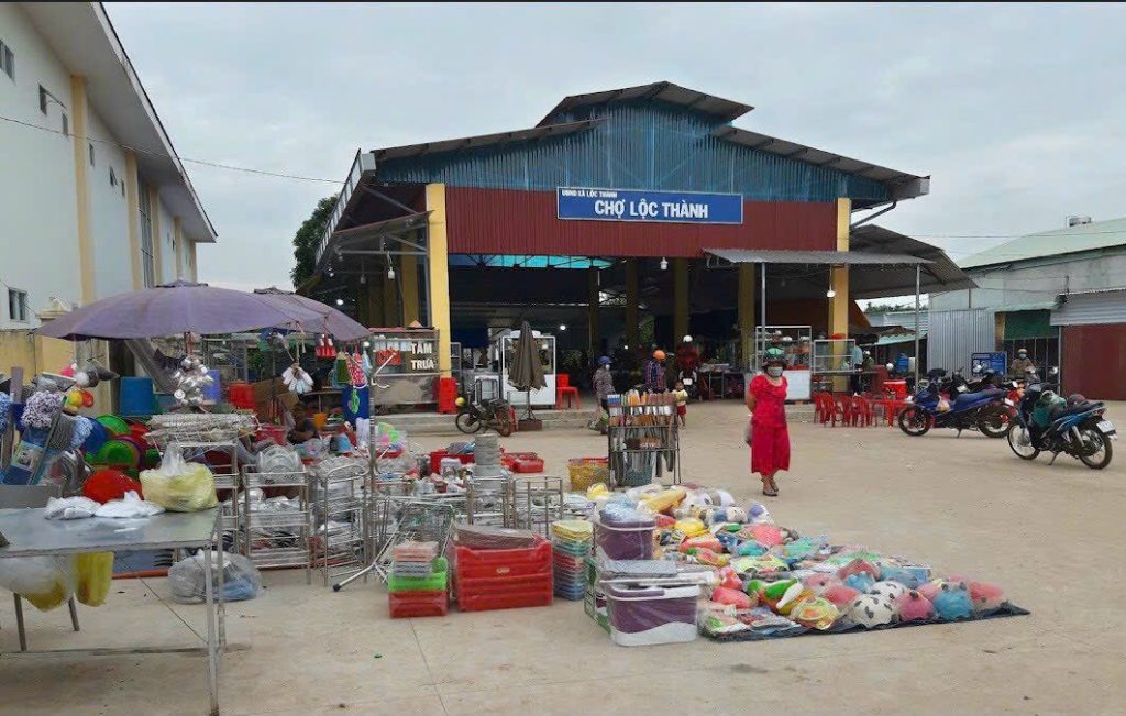 Chợ Lộc Thành gần dự án đất nền